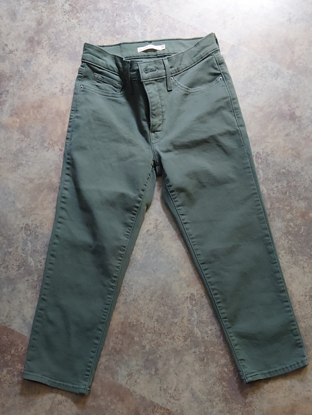Levi's Olive Green Women's Jeans